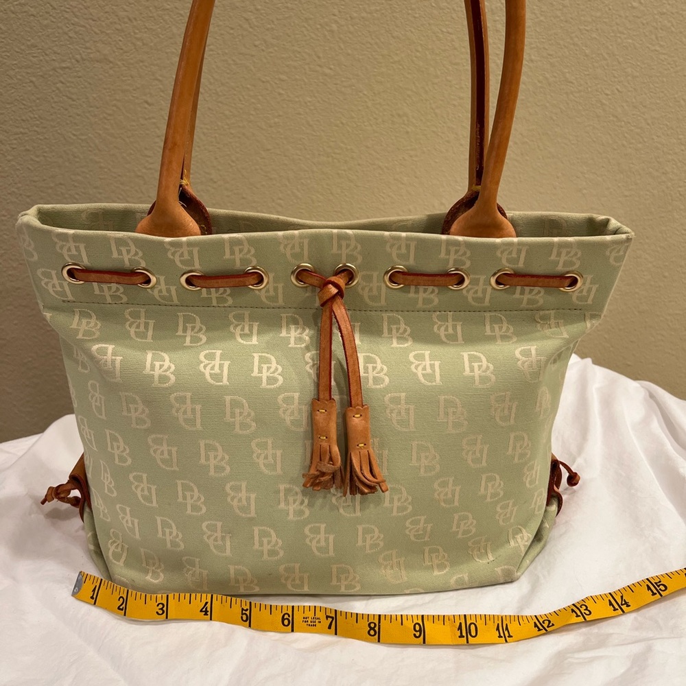 Dooney and Bourke Canvas Mint Green Handbag